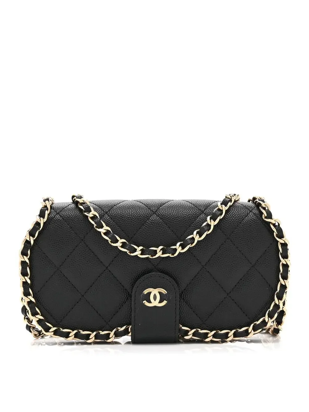 Chanel Caviar Quilted Chain Glasses #321492C18B
